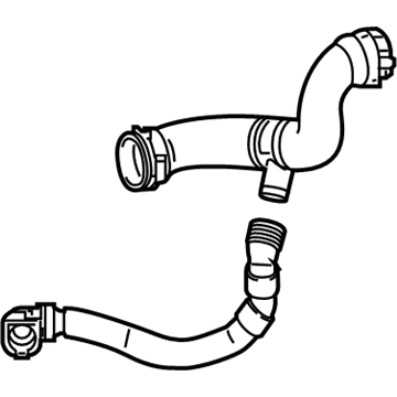 Mercedes-Benz E450 Water Hose - 257-501-02-00