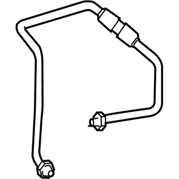 Mercedes-Benz GLK250 Transmission Oil Cooler Hose - 212-528-11-24