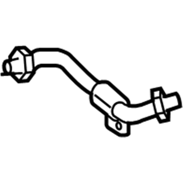 Mercedes-Benz GLK250 Transmission Oil Cooler Hose - 204-528-05-24