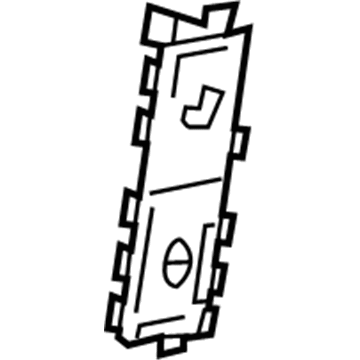 Mercedes-Benz E63 AMG Power Window Switch - 204-905-84-02-9107