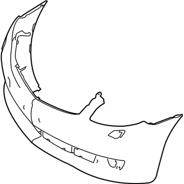 Mercedes-Benz CL600 Bumper Cover - 216-880-11-40-9999