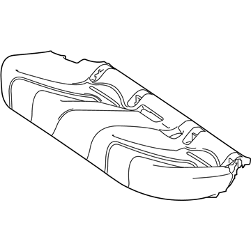 Mercedes-Benz CLS53 AMG Seat Cushion - 257-920-71-00