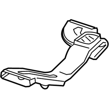 Mercedes-Benz GLE300d Air Duct - 166-831-31-46