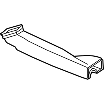 Mercedes-Benz C400 Air Duct - 205-831-13-45