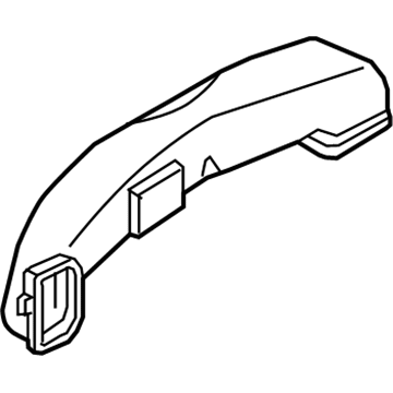 Mercedes-Benz C400 Air Duct - 205-831-87-00