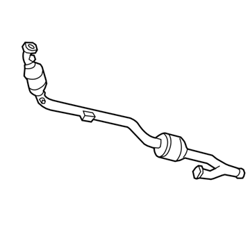 Mercedes-Benz CLK55 AMG Exhaust Pipe - 203-490-82-19-80