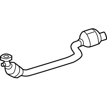 Mercedes-Benz CLK55 AMG Exhaust Pipe - 203-490-83-19-80