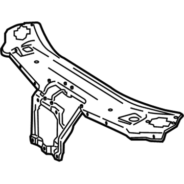 Mercedes-Benz S600 Radiator Support - 221-620-01-72