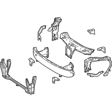 Mercedes-Benz S600 Radiator Support - 221-620-08-34