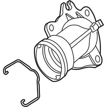 Mercedes-Benz R350 Coolant Reservoir Hose - 642-200-20-15