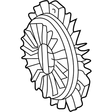 Mercedes-Benz E320 Fan Clutch - 112-200-01-22