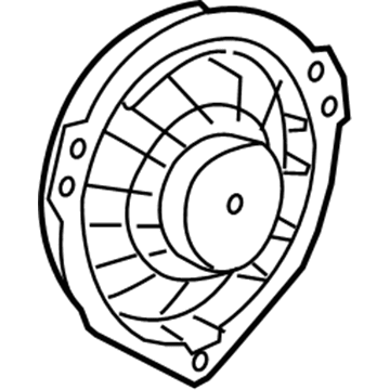Mercedes-Benz Car Speakers - 166-820-21-02