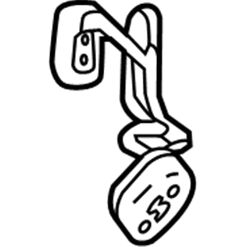 Mercedes-Benz E400 Muffler Strap - 207-490-01-37
