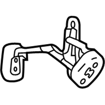 Mercedes-Benz E400 Muffler Strap - 207-490-00-37
