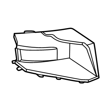 Mercedes-Benz SL63 AMG S E Performance Air Duct - 232-885-11-02