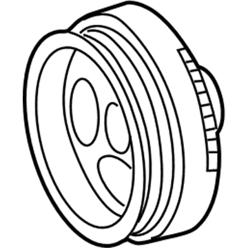 Mercedes-Benz Crankshaft Pulley - 111-030-06-03-64