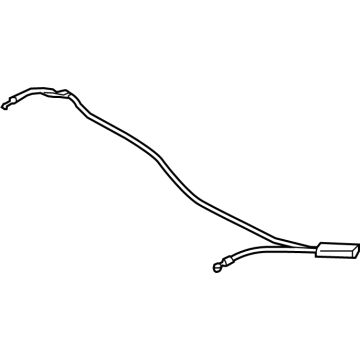 Mercedes-Benz CLE53 AMG Hood Release Cable - 236-880-85-01