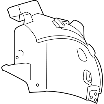 Mercedes-Benz ML550 Wheelhouse - 166-884-11-22