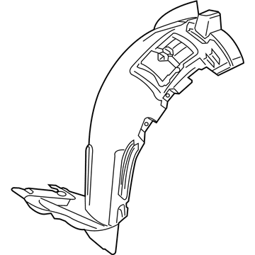 Mercedes-Benz ML550 Wheelhouse - 166-880-28-05
