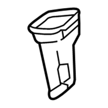Mercedes-Benz Metris Air Duct - 447-831-42-45