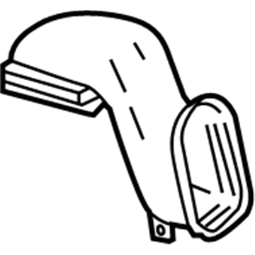 Mercedes-Benz Metris Air Duct - 447-831-32-45