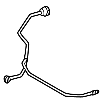 Mercedes-Benz GLE63 AMG S SUV Coolant Reservoir Hose - 167-501-82-01