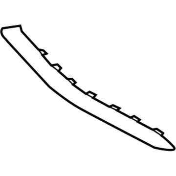 Mercedes-Benz S63 AMG Air Deflector - 217-885-17-21