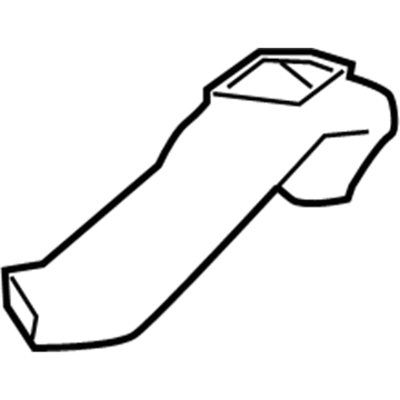 Mercedes-Benz ML450 Air Duct - 164-831-00-46