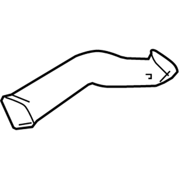 Mercedes-Benz ML450 Air Duct - 164-831-08-46