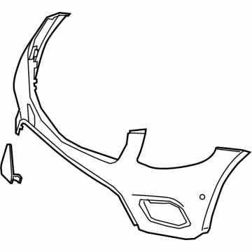 Mercedes-Benz Bumper Cover - 253-885-03-25-9999