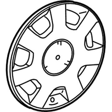 Mercedes-Benz C63 AMG Wheel Cover - 204-400-03-25