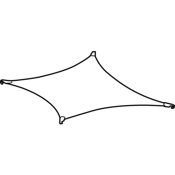 Mercedes-Benz 214-860-24-01 LUGGAGE NET Mercedes-Benz 214-860-24-01 LUGGAGE NET