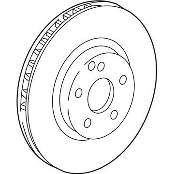 Mercedes-Benz G63 AMG Brake Rotor - 463-421-07-12
