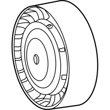 Mercedes-Benz Timing Belt Idler Pulley - 654-200-22-00