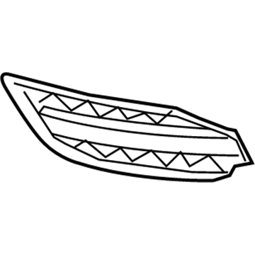 Mercedes-Benz B250e Grille - 242-885-07-22
