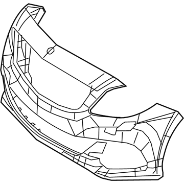 Mercedes-Benz B Electric Drive Bumper Cover - 242-885-23-25-9999