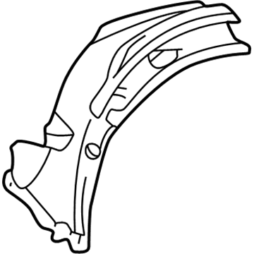 Mercedes-Benz CL600 Wheelhouse - 215-690-19-30