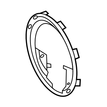 Mercedes-Benz E450 Emblem - 213-888-53-00