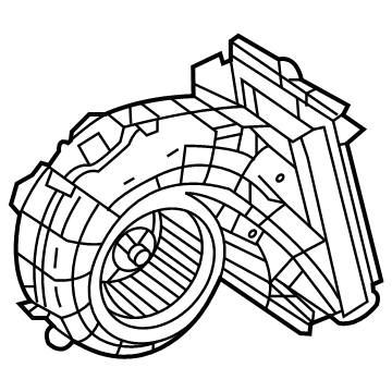 Mercedes-Benz Sprinter 1500 Blower Motor - 000-830-09-04