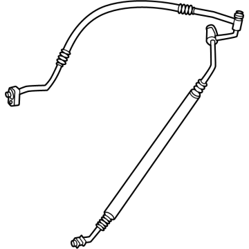 Mercedes-Benz GLC63 AMG S E Performance A/C Hose - 254-830-94-01