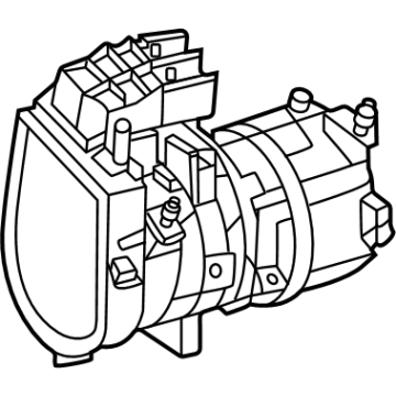 Mercedes-Benz GLC63 AMG S E Performance A/C Compressor - 000-830-67-04