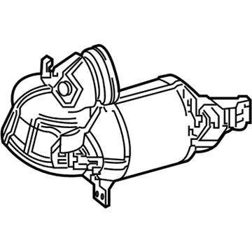 Mercedes-Benz GLE53 AMG SUV Catalytic Converter - 256-140-00-01