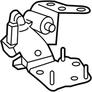 Mercedes-Benz E450 Liftgate Hinge - 238-750-78-00