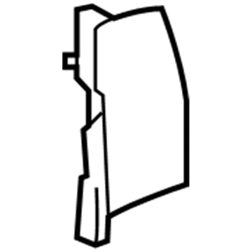 Mercedes-Benz S550 Air Duct - 222-885-04-63