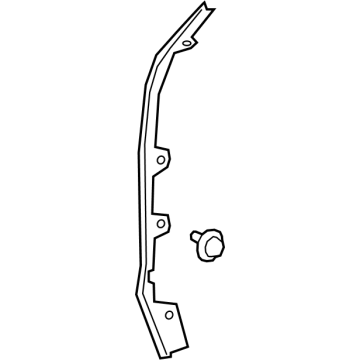 Mercedes-Benz AMG GT 63 S E Performance Weather Strip - 257-730-11-01