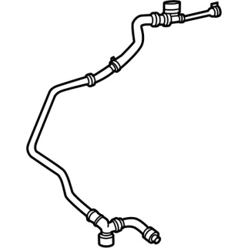 Mercedes-Benz G580 Radiator Hose - 465-830-26-01
