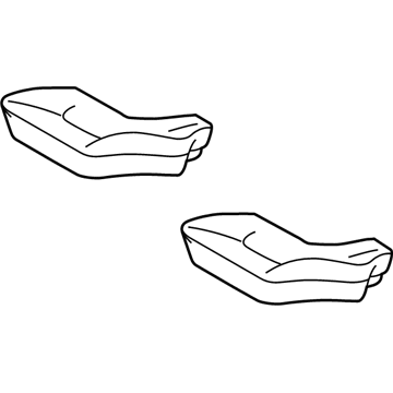 Mercedes-Benz CL600 Seat Cushion - 215-920-02-50