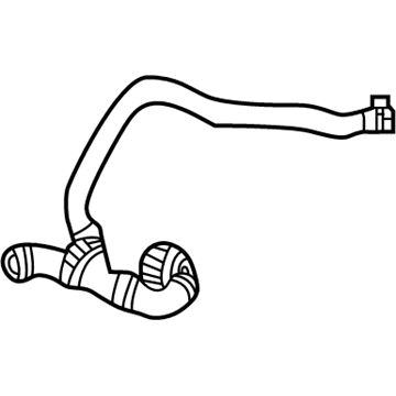 Mercedes-Benz GLS63 AMG Cooling Hose - 166-500-13-77
