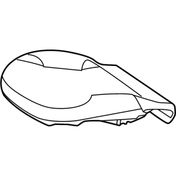 Mercedes-Benz EQE 350+ Seat Cushion - 295-910-76-03-9D88