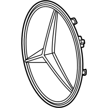 Mercedes-Benz GLE53 AMG SUV Emblem - 000-880-01-00